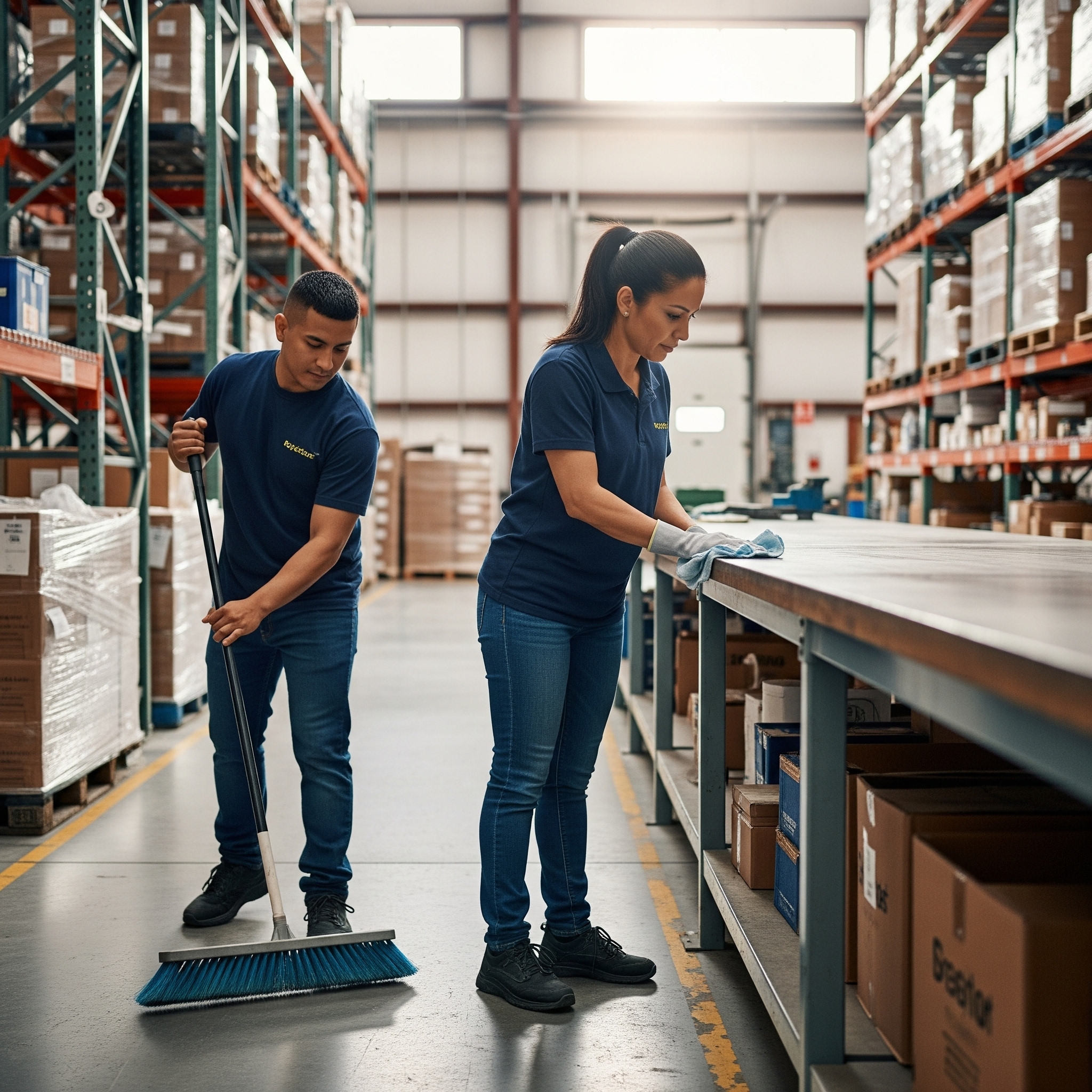 Clean warehouse facility